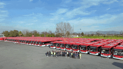 再+372輛中國新能源公交！宇通為智利綠色交通轉(zhuǎn)型提交新答案