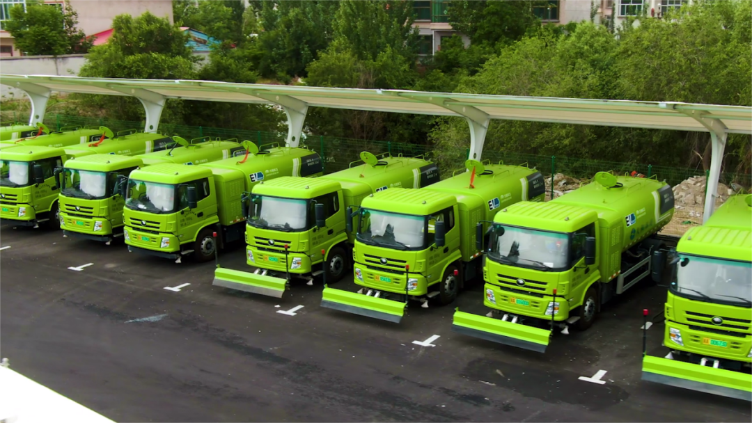 綠變石家莊，電動(dòng)先鋒┃宇通環(huán)衛(wèi)助力“國際莊”環(huán)衛(wèi)車輛全面電動(dòng)化