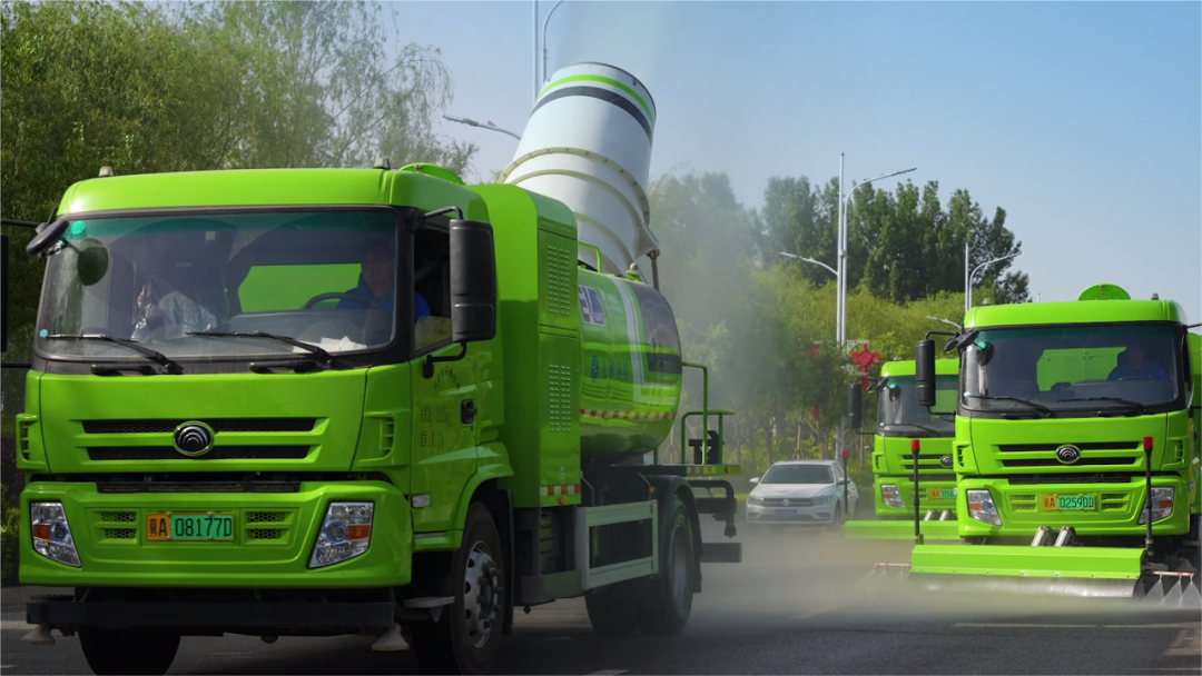 綠變石家莊，電動(dòng)先鋒┃宇通環(huán)衛(wèi)助力“國際莊”環(huán)衛(wèi)車輛全面電動(dòng)化