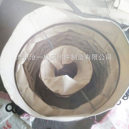 離心風(fēng)機(jī)口尼龍布通風(fēng)管